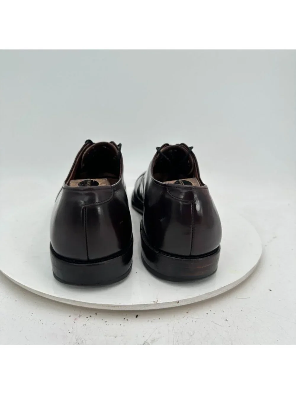 Allen Edmonds Park Avenue Men Size 10B Brown Leather Cap Toe Oxford Dress Shoes